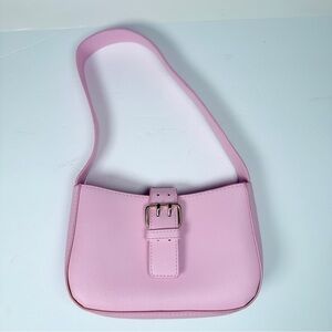 Olivia Miller Light Pink Buckle Shoulder Bag